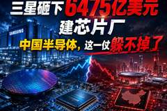 三星砸下6475亿美元建芯片厂,中国半导体,这一仗躲不掉了