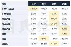 上半年全国50强城市排位生变 增速第一梯队嘉兴合肥宜昌领跑亮点突出