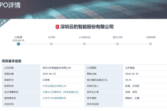 创业板第四套上市标准企业再添一例 云豹智能IPO申请获受理