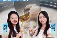 “万绿湖直供”的粥水桂花鱼,将湖鲜的清甜释放到极致|探宝girls•寻味河源