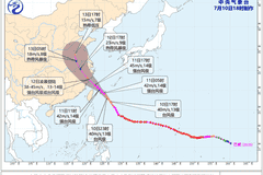 台风“巴威”,预计登陆时间变了