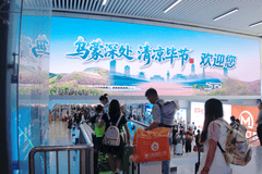 接到了！毕节迎来成都避暑游客