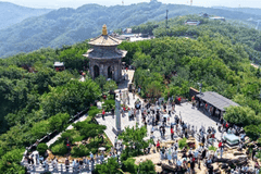 连云港云台山景区奏响夏日“清凉曲”