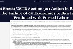 美国宣布涵盖数十国的全新关税措施 最全面劳工权利行动24日起生效