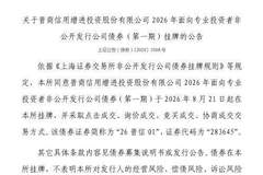 上交所：晋商信用增进投资股份有限公司债券8月21日挂牌，代码283645