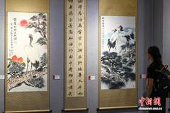 “追寻”云南百岁学人张文勋 百余幅翰墨昆明贺寿