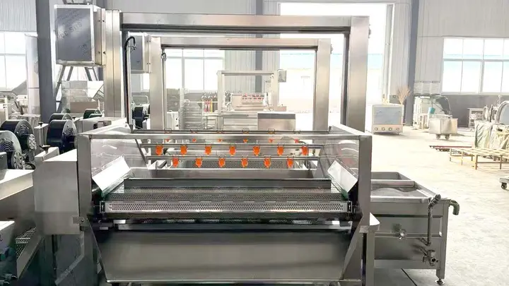 软包装零食喷淋清洗风干线应用场景与选型要点分析