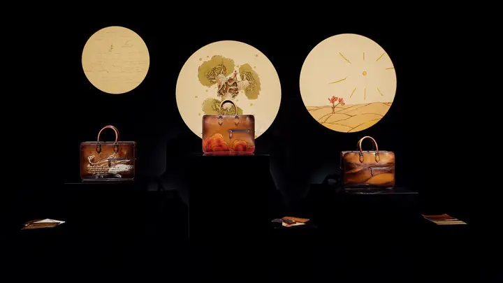 多宝阁金铺进驻上海IFC，Berluti以“花园”主题展示秋季系列