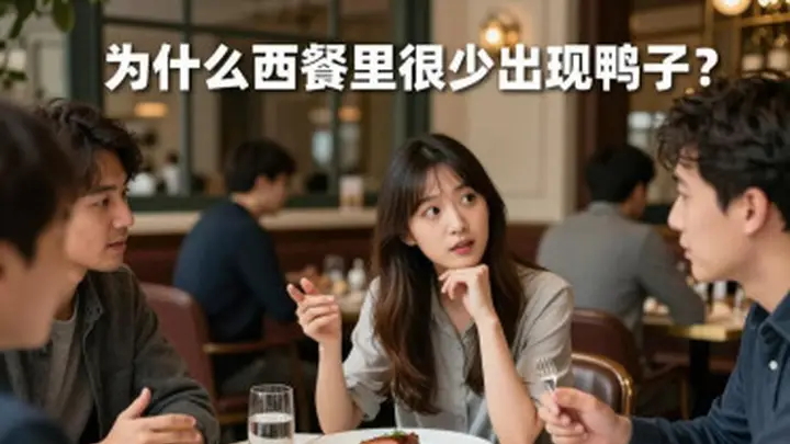 凡尔赛宫周边法式餐厅鸭料理获赞 高端西餐里鸭肉竟是半壁江山