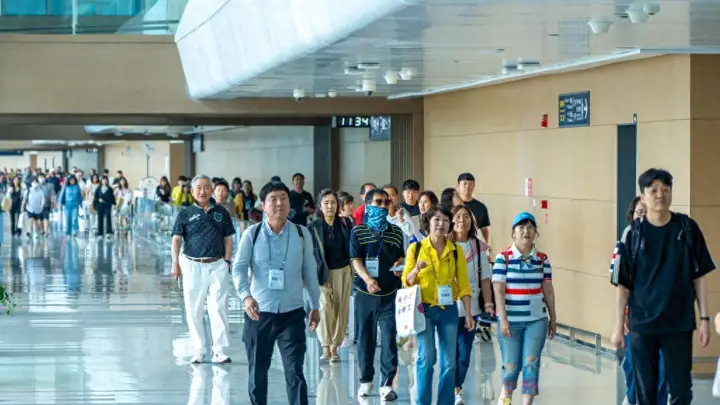 周末来打卡!青岛机场韩国方向旅客吞吐量超130万人次