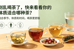 别乱喝茶了,快来看看你的体质适合哪种茶?