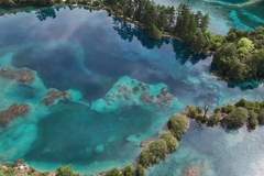 网传“九寨沟湖水依靠颜料染色才呈现蓝色”,官方辟谣!