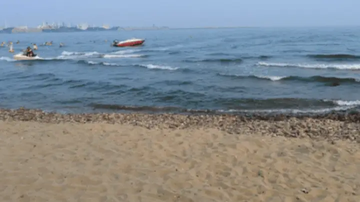 乐亭海岸闲游,僻静滩涂遇见渤海风光