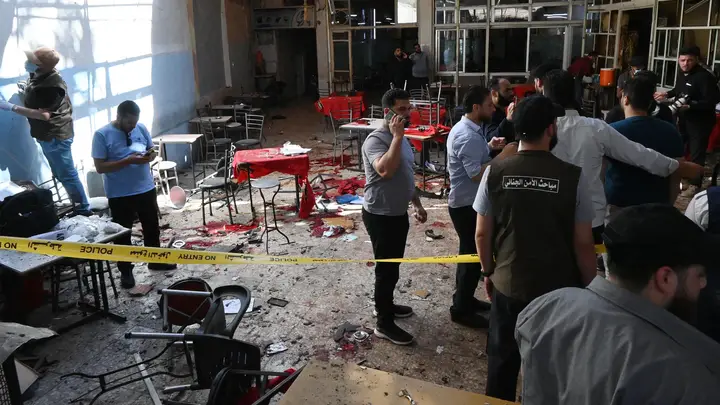 新华图讯丨叙利亚首都一咖啡馆爆炸已致5死16伤
