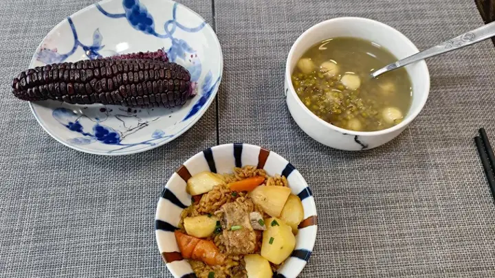 简单一煮,母子俩晚餐上桌,好吃省事,营养100分!