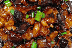 山东家常酱烧茄子软糯咸香 北方地道家常菜