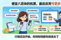 出国机票水太深,如何一眼识别“真假机票代理”?