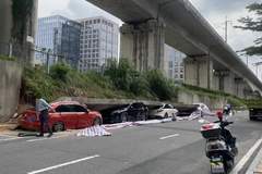 暴雨后深圳一园区围墙倒塌多车受损严重！街道办：协商赔偿中