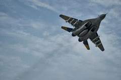乌克兰空军称，乌军一架米格-29战机在执行任务过程中坠毁