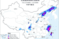 注意防范!“暴雨橙色+强对流天气黄色”双预警齐发