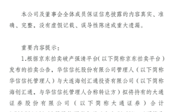 起拍价32亿元！国海证券拟参与大通证券股权竞拍