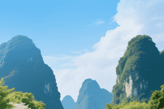 赞皇嶂石岩雨后云海引游客驻足，翻涌云涛间解锁独特山水意境