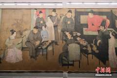 名画《韩熙载夜宴图》亮相杭州 时隔15年再亮相