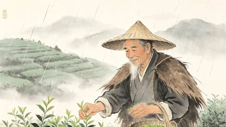 谷雨茶守春味 老陈头手工制茶获高价收购引热议