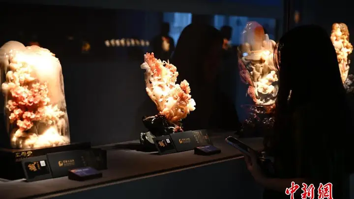 老挝石雕艺术精品展在福州开幕