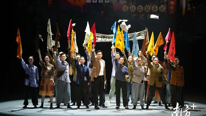 江门舞蹈月收官好戏登场 音乐剧《戴爱莲》复排展演传递侨乡文化力量