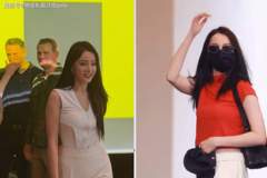 迪丽热巴封神夏日穿搭！明艳红白撞色+纯白女神风，美到自带滤镜