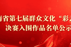 云南省第七届群众文化“彩云奖”决赛入围作品名单再次公示公告