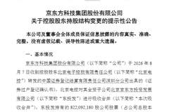 京东方完成股权归集 产业话语权持续领跑国际面板市场
