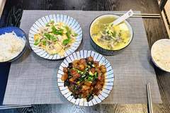 省事，晚餐3个菜，好吃到飞起，儿子：这么丰盛，要胖了！