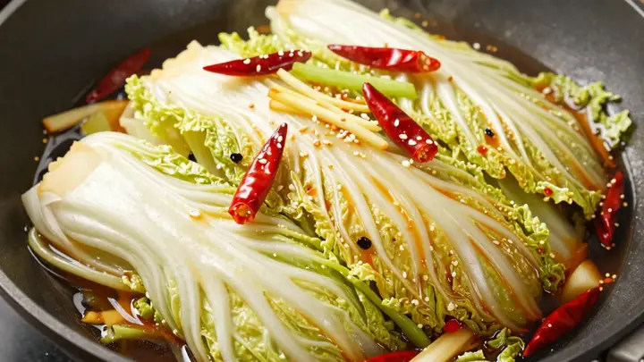 锅烧白菜这样做脆嫩入味还不漏水 盛典礼教你这道比肉香的家常硬菜