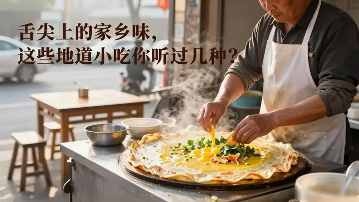 舌尖上的家乡味,这些地道小吃你吃过几种?