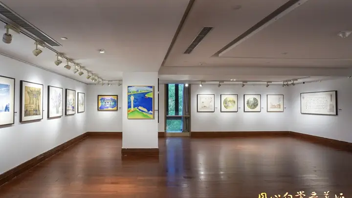 徐汇区政协书画联展开幕，画里有我们共同经历的时代