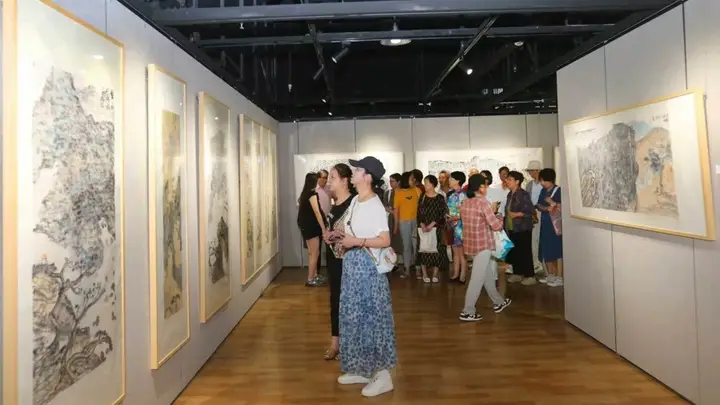 来看一场东方水墨美学盛宴!浦东金海文化艺术中心迎杨春中国画作品展