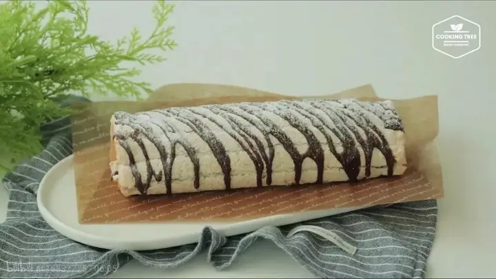 层层叠叠的甜蜜惊喜 巧克力香蕉毛巾卷成品口感超丰富