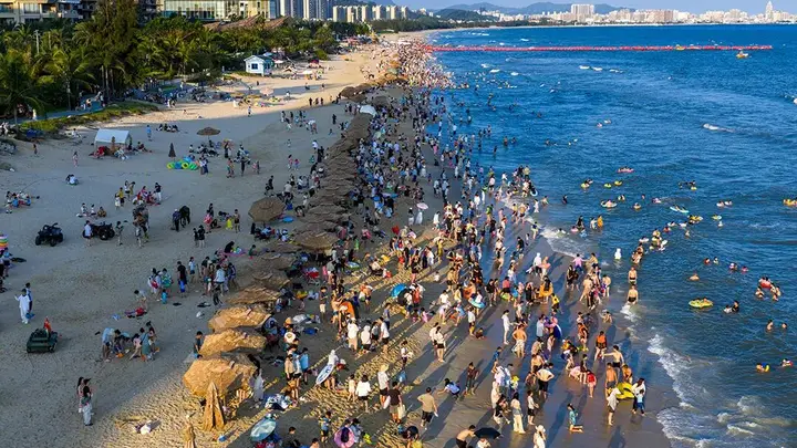 好海水，在汕尾•每日一图｜沐光观海 乐游金町