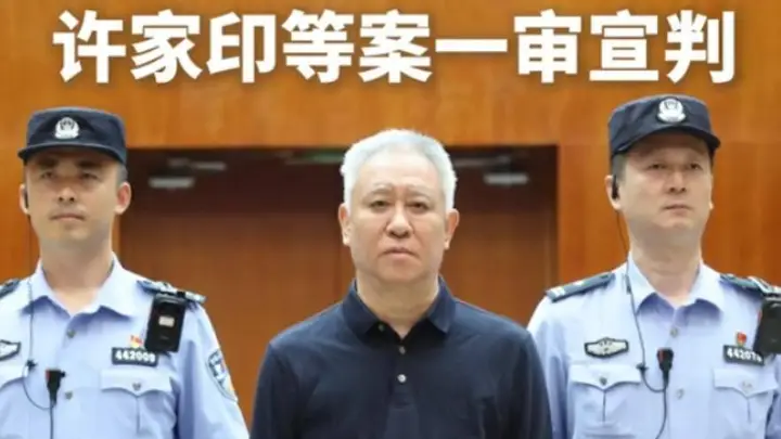 许家印一审被判无期,体态发胖面容憔悴,头发眉毛尽数全白,出狱时都接近90岁