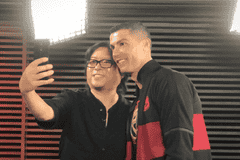 高晓松晒与C罗旧合照:20年英姿飒爽,谢谢C罗!