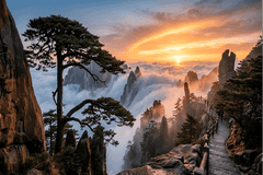 从千岛湖碧波到黄山云海，这条高铁小城四日游攻略，将湖光山色美食一网打尽！