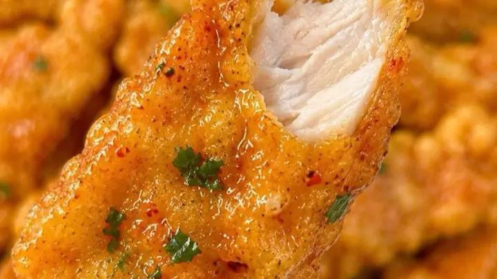 椒盐鸡胸肉条：外酥里嫩，追剧下酒都停不下来