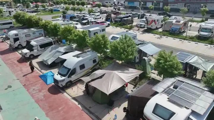 宁夏隆德县:房车营地解锁夏日文旅新图景