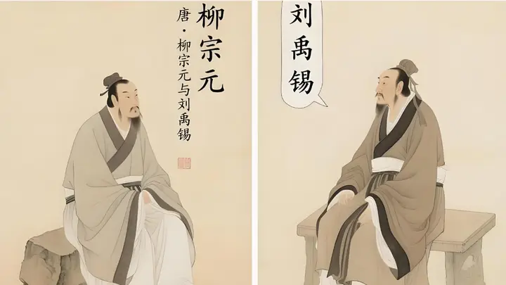 同榜进士成挚友 刘禹锡柳宗元共赴宦海浮沉成佳话