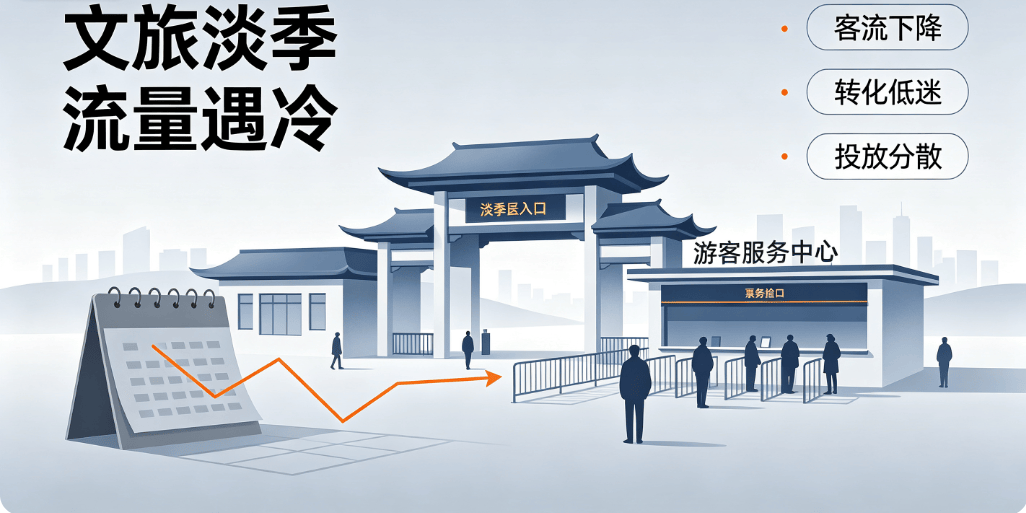 文旅淡季客流遇冷，热搜上榜才是破局核心抓手