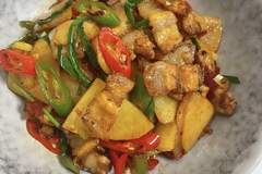 五花肉炒香辣土豆片,一口入魂的米饭杀手