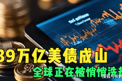 39万亿美债成山,美国不还债只印钱,全球正在被悄悄洗劫