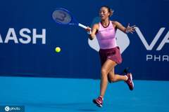13记Ace!WTA雅典站-郑钦文2-0资格赛选手 重返巡回赛八强